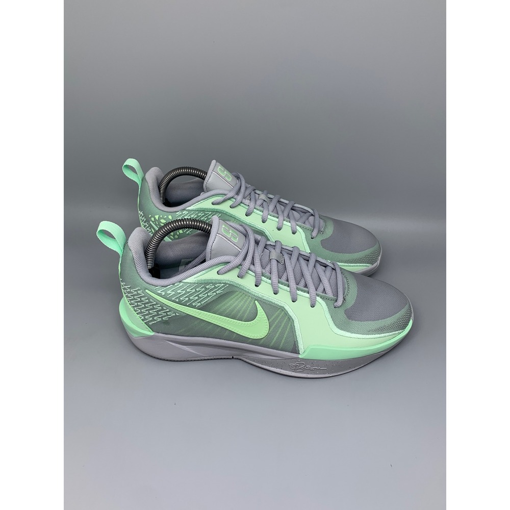 Nike Sabrina 2 Gray Green Basketball Shoes FQ7376-004 Men's Sz 7Y Women Sz 8.5
